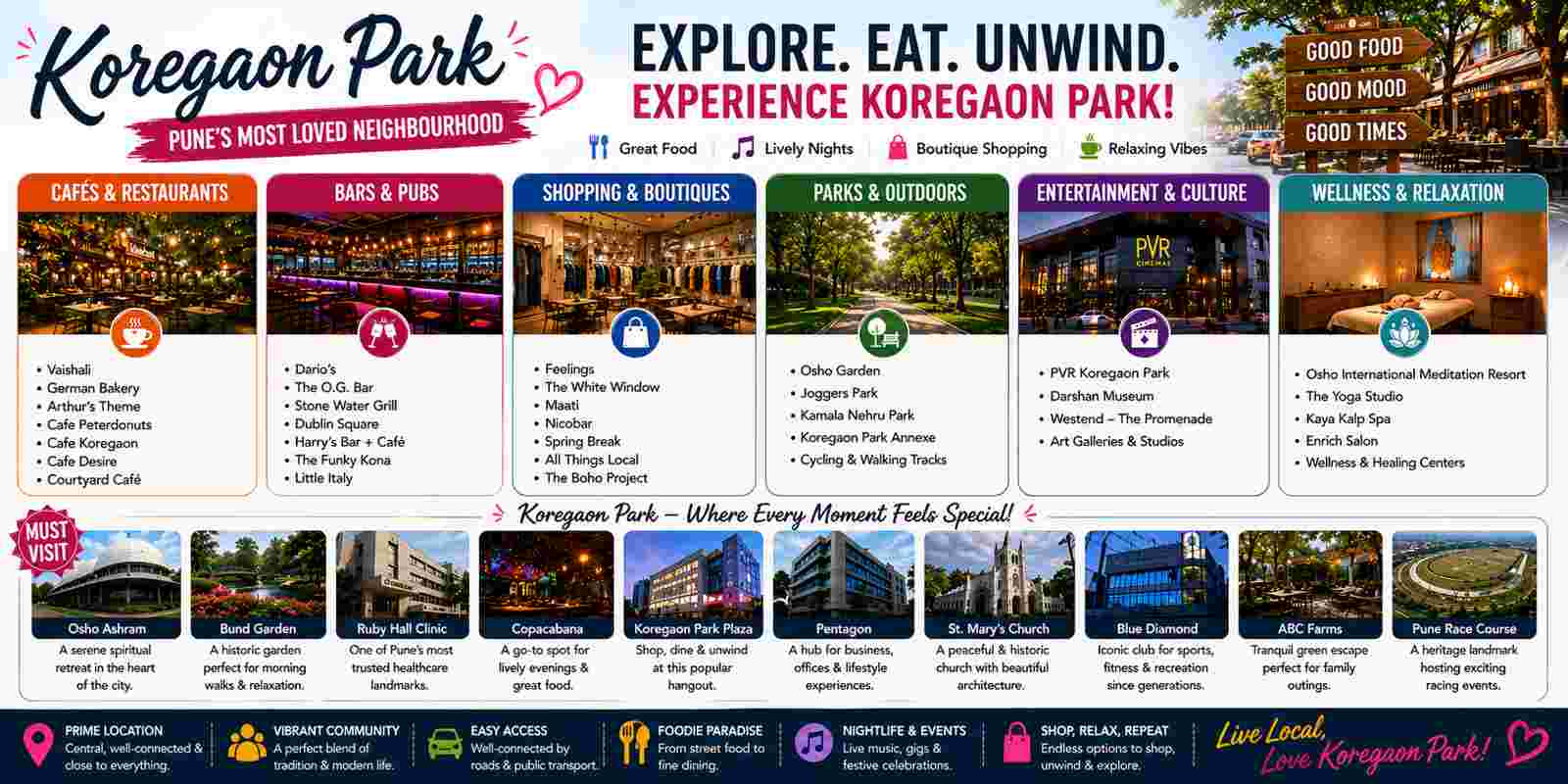Live Local, Love Koregaon Park Live Local, Love Koregaon Park